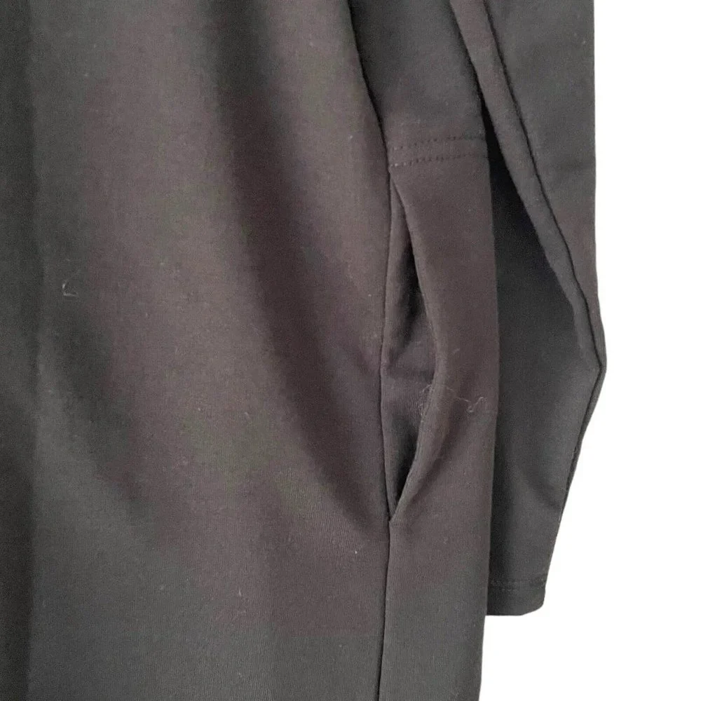 Calvin Klein Black Stretch Top Coat PXL Work Wear - Picture 6 of 7
